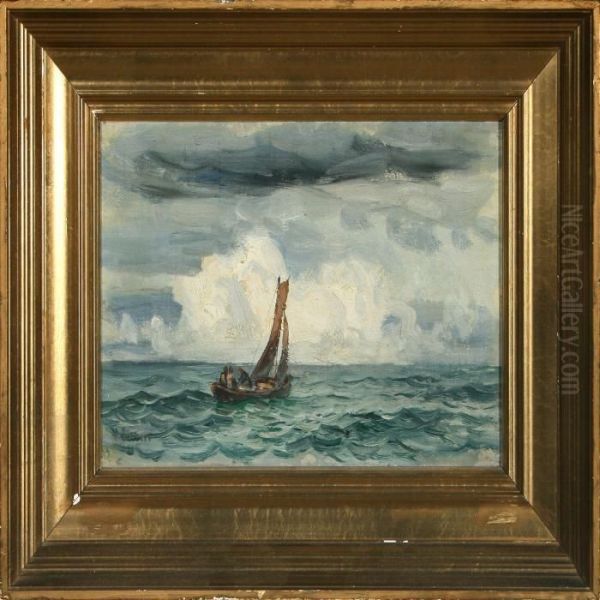 Seascape With Sailing Ships - view 1