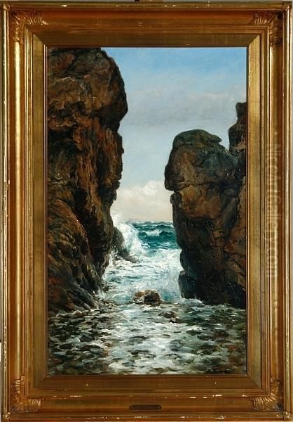 A Coastal Scenery From The Bornholm Island, Bornholm - view 1