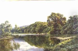 The Thames near Henley by Henry Hillier Parker