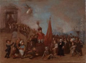 Il Carnevale by Eugenio Lucas Velasquez