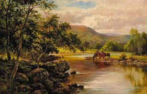 On the Lledr river, near Wales