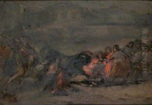 Tauromachia by Eugenio Lucas Velasquez