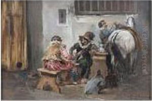 Mosqueteros by Eugenio Lucas Villamil