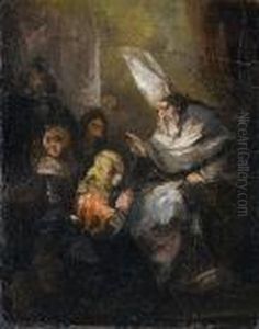 A Bishop Blessing A Woman