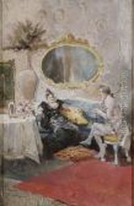 Charlas De Salon by Eugenio Lucas Villamil