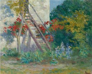 Rolleboise, L'escalier De L'atelier
