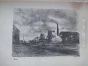 Bords De La Sambre Pres Charleroi by Maximilien Luce