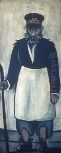 A Caretaker, 1905 by Niko Pirosmanashvili