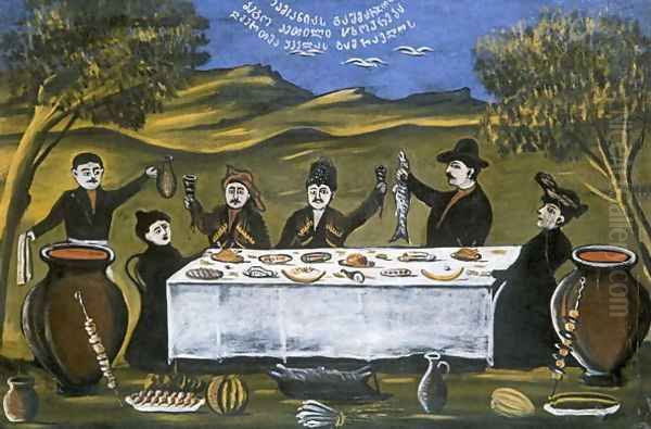 Bego with Company, 1907 - view 1