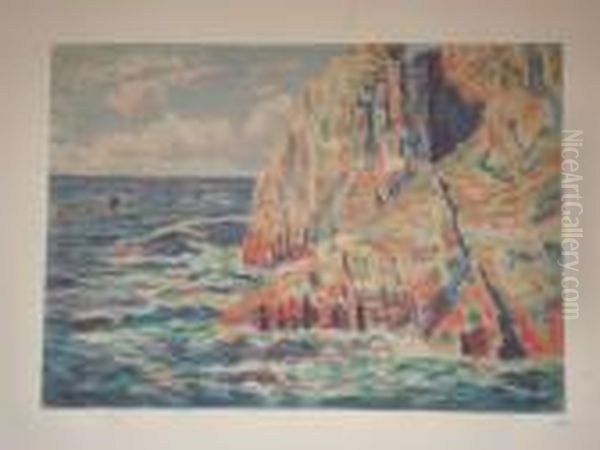 Les Rochers Rouges, Ou La Mer A Camaret - view 1