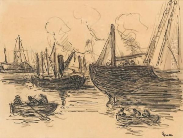 Bateaux Au Port - view 1