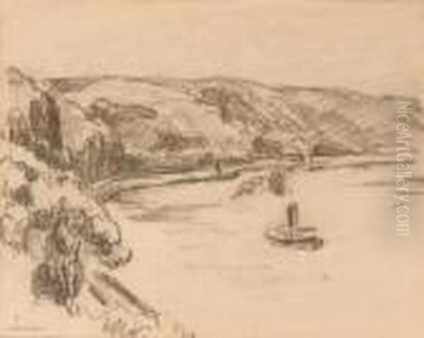 Caboteur Sur La Seine - view 1