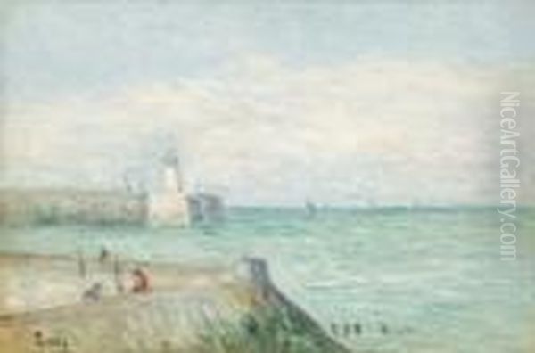 Le Treport,
La Sortie Du Port - view 1