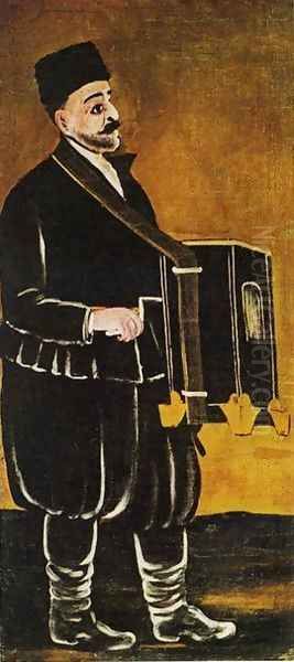 Barrel Organist - view 1