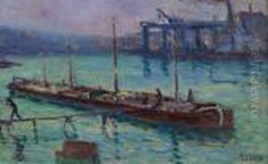 Peniche Au Bord De La Seine