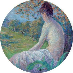 Femme Assise by Maximilien Luce