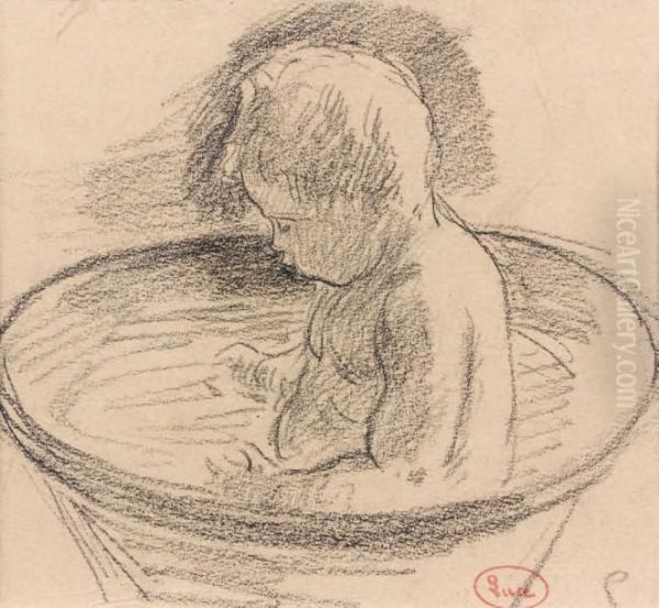Enfant Au Bain (frederic Luce) - view 1