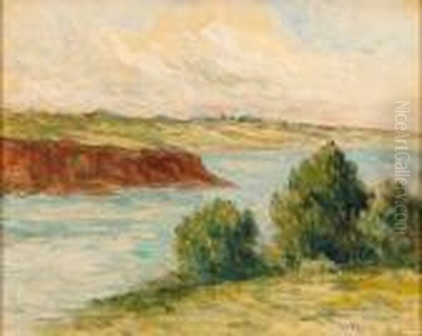 Paysage (environs De Rolleboise?) - view 1