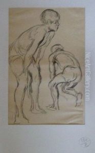 Deux Adolescents by Maximilien Luce