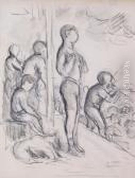 Les Baigneurs - view 1