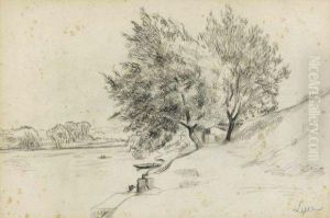Bord De Riviere by Maximilien Luce