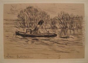 Peniche A Rolleboise by Maximilien Luce