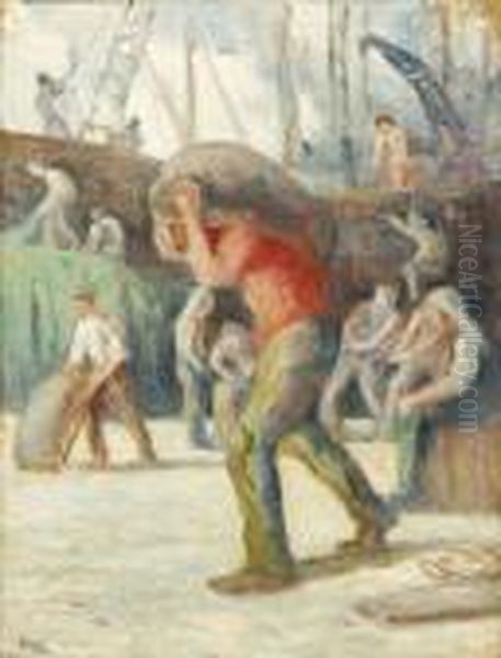 Rouen,
Les Debardeurs - view 1