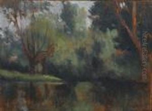 Bord De Mare Dans Un Sous Bois by Maximilien Luce