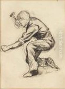 L'ouvrier by Maximilien Luce