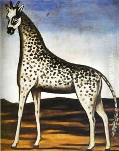Giraffe by Niko Pirosmanashvili