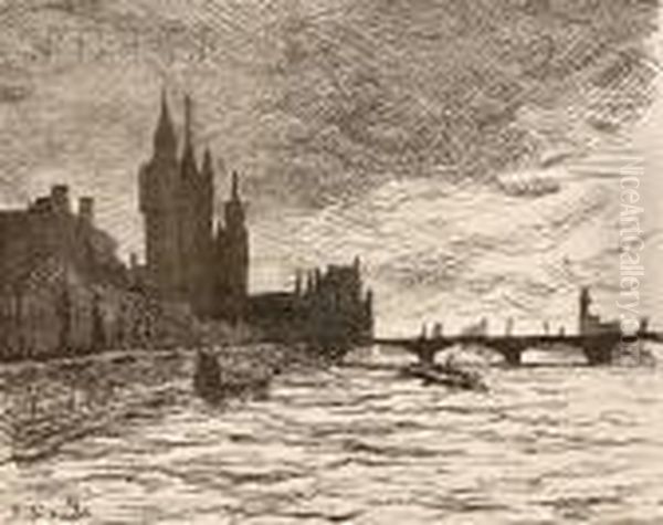 Londres, Le Parlement - view 1