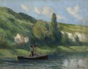 Remorquer Sur La Seine by Maximilien Luce