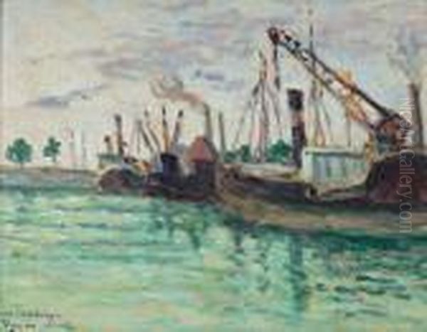 "remorqueurs A Honfleur" - view 1