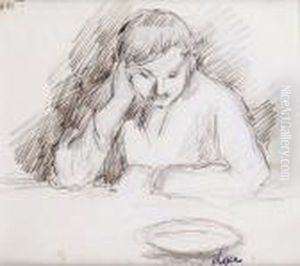L'homme Accoude Sur La Table L'homme Accoude Sur La Table