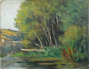 Bords Deseine A Rolleboise by Maximilien Luce