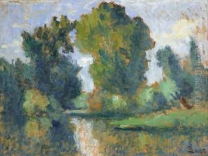 Petit Bras De Seine Pres De Rolleboise by Maximilien Luce