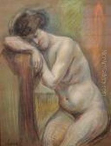 Repos Du Modele by Maximilien Luce
