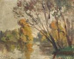 Bord De Riviere by Maximilien Luce