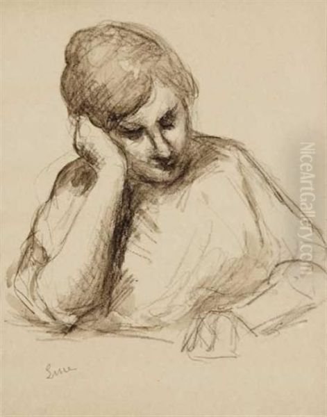 Femme A La Lecture - view 1