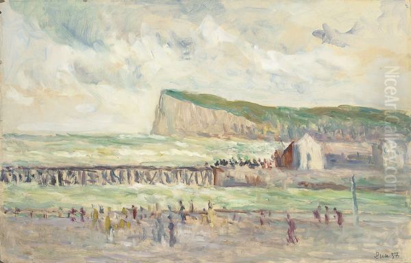 Falaise De Mer Pres Du Treport - view 1