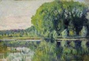 Moulineux, L' Etang by Maximilien Luce