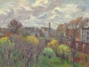 Paysage Aux Environs De Gentilly by Maximilien Luce