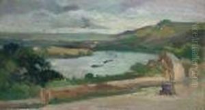 On The Seine by Maximilien Luce