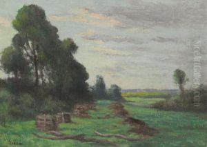 Paysage Aux Environs De Rolleboise
