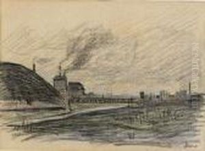 Stadsvy by Maximilien Luce