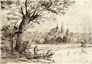 Arcy by Maximilien Luce