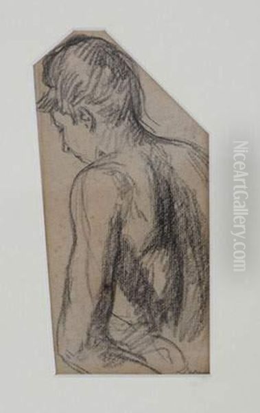 Jeune Femme De Dos - view 1