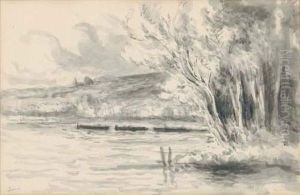 La Seine A Rolleboise by Maximilien Luce