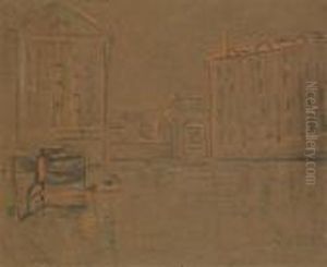 Maison Au Bord Du Fleuve by Maximilien Luce