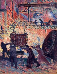 La Fonderie by Maximilien Luce